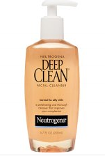 Neutrogena face wash